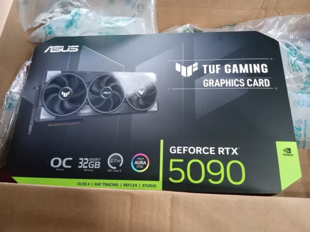 ASUS GEFORCE RTX 5090 32GB TUF GAMING  image 1